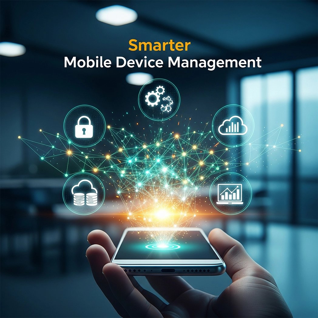 Mobile Device Management illustration